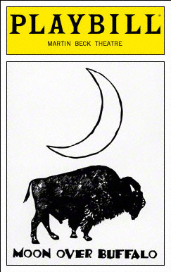 Moon Over Buffalo playbill